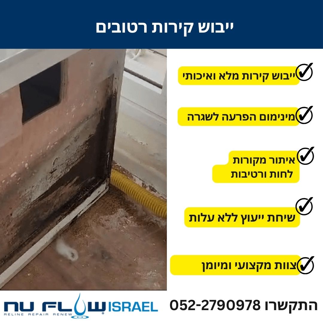 ייבוש קירות רטובים